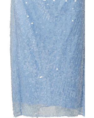 Veronica Beard Kimberly Sequin Midi Dress in Blue | Lyst