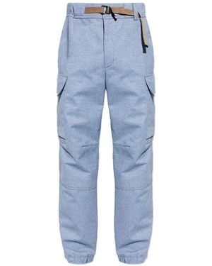 Moncler Mediumblue Cotton Trousers