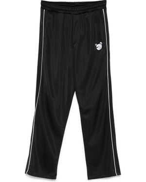 INBETWEENERS Logo-Appliqué Track Pants - Black