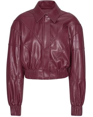 ROTATE BIRGER CHRISTENSEN Chaqueta bómber con panel acolchado - Rojo