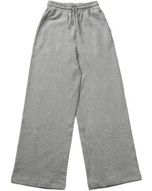 Fax Copy Express Cotton Track Trousers - Grey