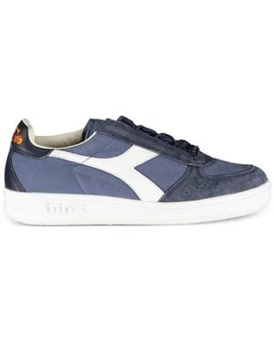 Diadora B.Elite Canvas Trainers - Blue