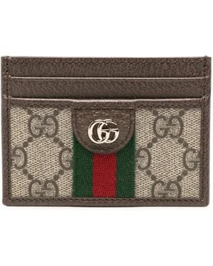 Gucci Ophidia Kartenetui - Braun
