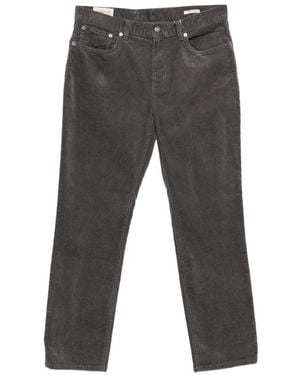 GANT Corduroy Straight-Leg Pants - Gray