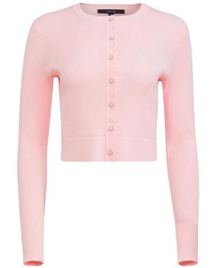Toccin Schmaler Zoe Cropped-Cardigan - Pink