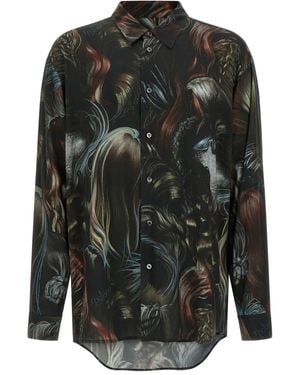 Magliano Long-Cuffed Shirt - Black