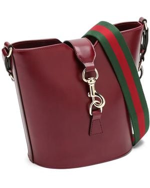 Gucci Mini Ancora Bucket Bag - Red