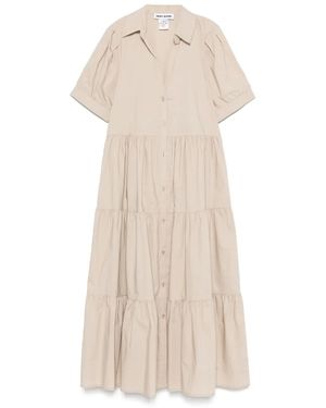 DKNY ティアード ドレス - ナチュラル