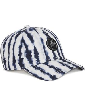 Fusalp Stripe Logo Cap - White