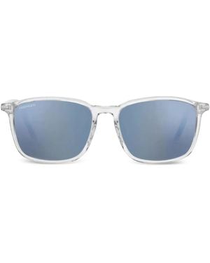 Serengeti eyewear スクエアフレーム サングラス - ブルー