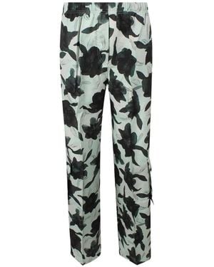 Christian Wijnants Floral-Print Trousers - Green