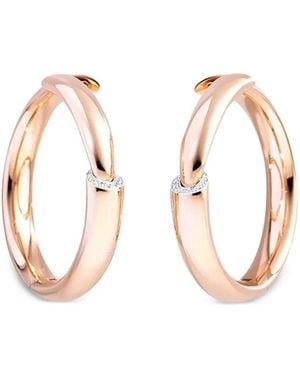 Vhernier Calla Diamond Hoop Earrings - Natural