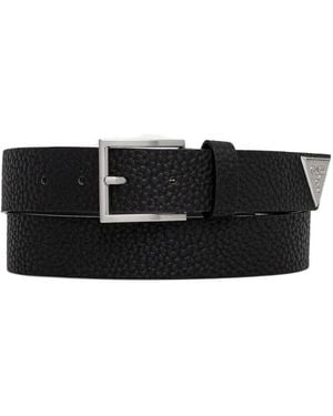 Guess Textured Belt - Black