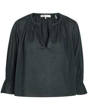 FRAME Poet Blouse - Green