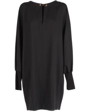 Antonelli Chain-Detail Dress - Black