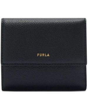 Furla Cartera De Piel - Negro