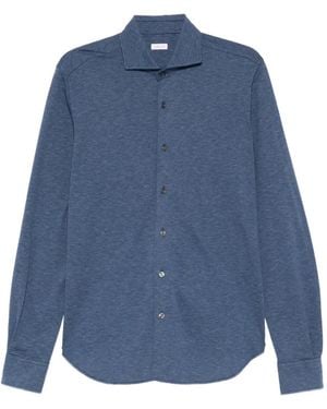Orian Camicia Con Bottoni - Blu