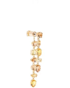 Swarovski Gema Drop Earrings - White