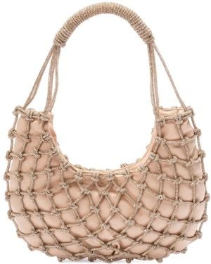 Rosantica Nodi Shoulder Bag - Natural