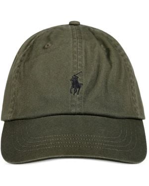 Ralph Lauren Logo-Embroidered Baseball Cap - Green
