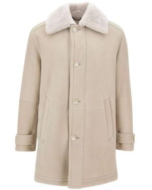 BOSS L-Meroat Coat - Natural