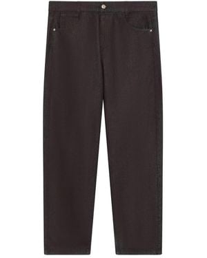 Gcds Logo-Print Pants - Gray