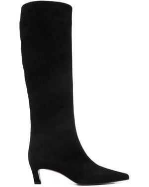 Roberto Festa 50Mm Pointed-Toe Knee-High Boots - Black