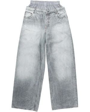 Acne Studios Tiered Jeans - ブルー