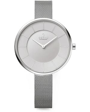 Obaku Mesh-Strap 27Mm Watch - Grey