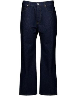 Officine Generale Straight-Leg Jeans - Blue