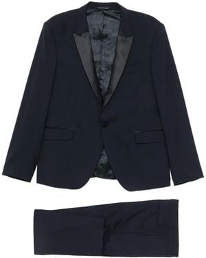 Carlo Pignatelli Traje Con Botones - Azul