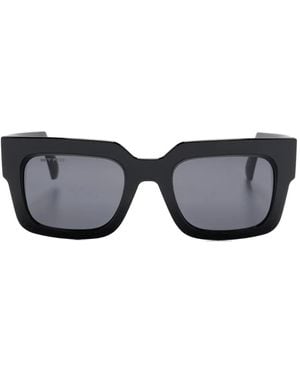 Etro Eckige Sonnenbrille Mit Pegaso-Logo - Schwarz