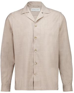 Frescobol Carioca Safra Wool Shirt - Natural