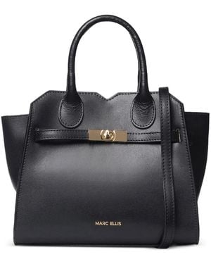 Marc Ellis Logo-Detail Tote Bag - Black