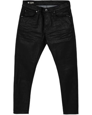 G-Star Revend Waxed-Coated Jeans - Black