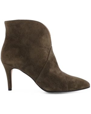 Toral Shoes Suede Ankle Boots - Brown