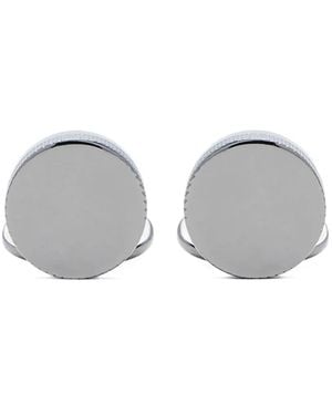 Giorgio Armani Gemelos redondos texturizados - Gris