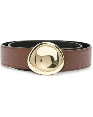JOSEPH Maeva Reversible Belt - Black