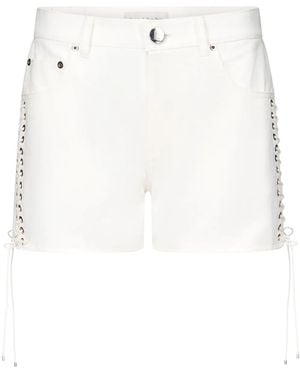 Ludovic de Saint Sernin Logo-Patch Shorts - White