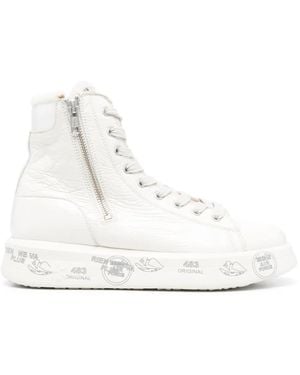 Premiata Edith High-Top Trainers - White