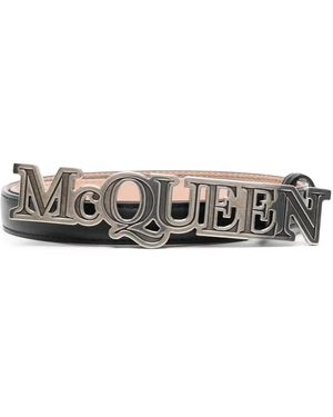 McQueen Alexander Mc Queen Man Cinturón negro 747864 Negro