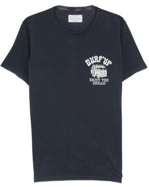 Bowery Supply Co. Graphic-Print T-Shirt - Blue