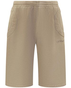 Off-White c/o Virgil Abloh Laundry Shorts - Natur