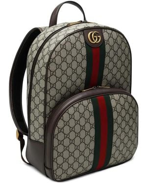 Gucci Medium Ophidia Backpack - Black