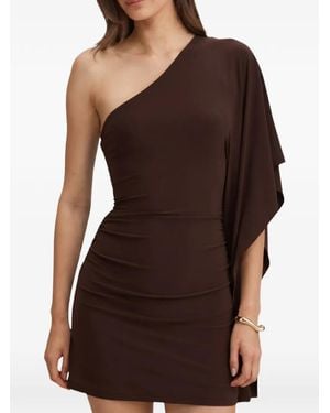 EVER NEW Adriana One-Shoulder Mini Dress - Brown