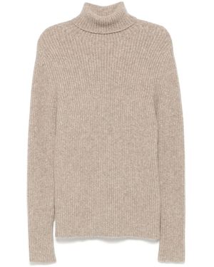 Lauren Manoogian Soft Rib Turtleneck - Natural