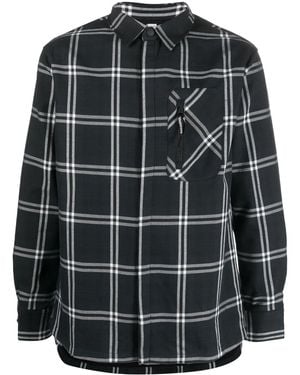 Rossignol Plaid Flannel Shirt - Black