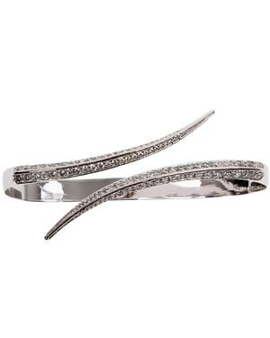 Joanna Laura Constantine Encrusted Hand Bracelet - White