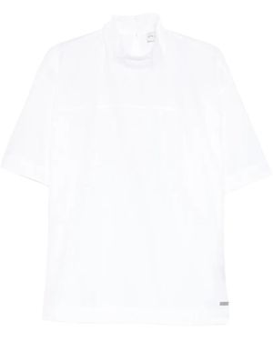 Ami Paris High Neck T-Shirt - White