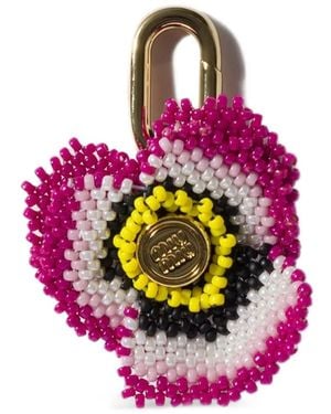Miu Miu Beads, And Metal Micro Trick - Pink